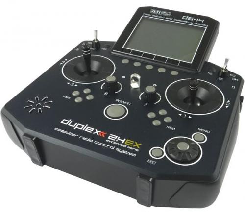 Jeti Duplex DS-14 transmitter Multimode preconfigured mode 2/4 