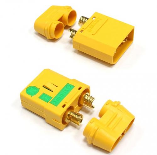 XT90 Anti-spark connector set with soldering protection Housings