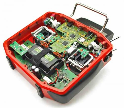 Jeti DS-16 Transmitter Carbonline 2.4Ghz Duplex Mode 2/4 RED edition 