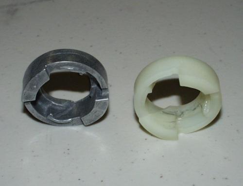 Hanson Zenoah starter Aluminium recoil ring Pawl- replace plastic 