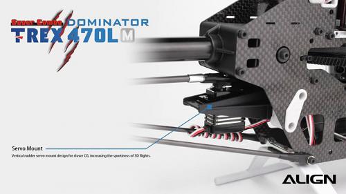 Align T-Rex 470LM Dominator Electric Helicopter Super Combo 