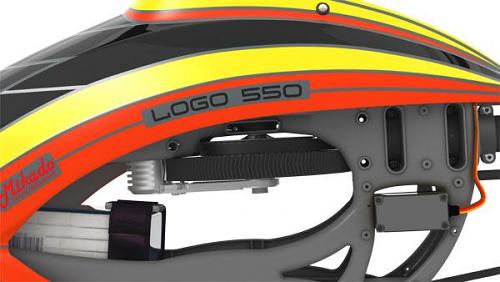 LOGO 550 kit neon-yellow/neon-orange 