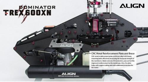 Align T-REX 600XN Super Combo with Blades