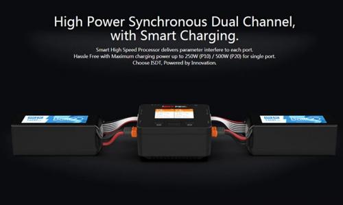 ISDT P20 500WX2 20Ax2 Dual Channel Battery Balancer Smart Charger... 