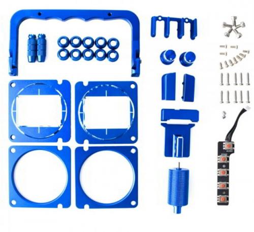 CNC Metal Upgrade Set Replacement Parts for TX16S-BLUE