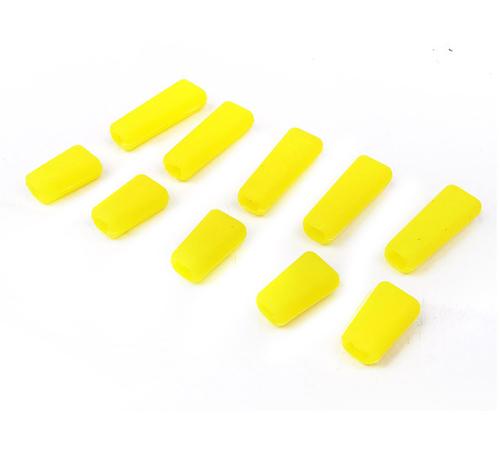 Non-Slip Transmitter Switch Protection Cover 10 Pack-yellow