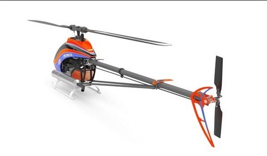 Mikado Nitro GLOGO 690SX helicopter kit with blades