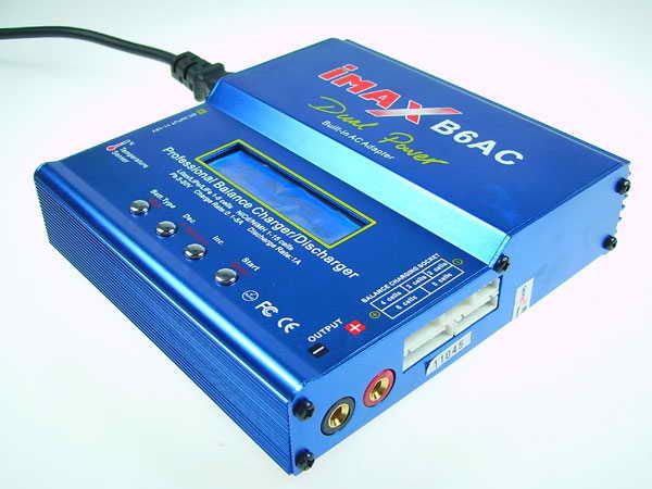 Details about   IMAX B6 Lipo Balance Charger 50W DC11-18V For RC Aircraft Battery Parts Blue