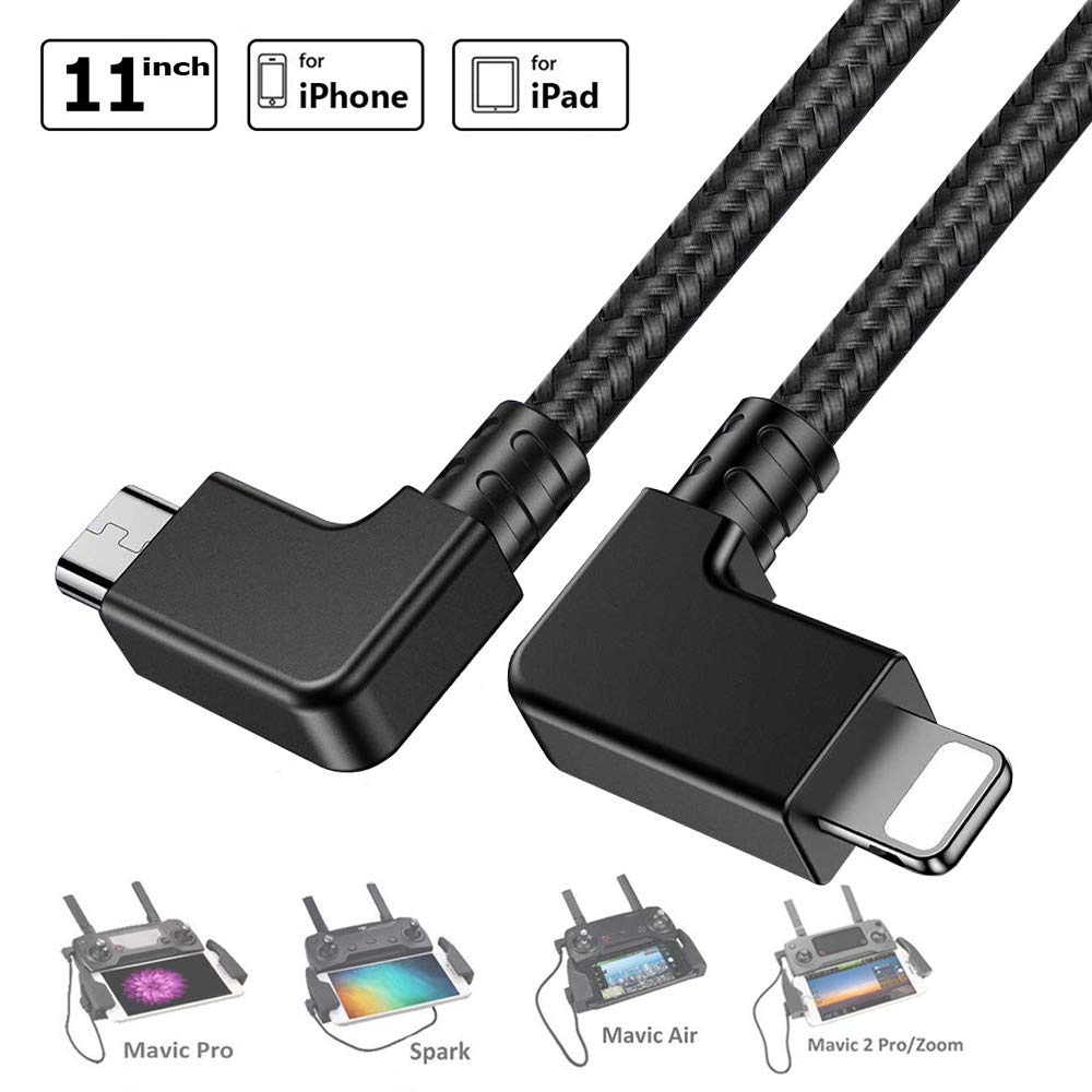 procent ubehageligt Størrelse Micro USB to (Apple) Lightning Data Cable for DJI Mavic series/Spark/Air