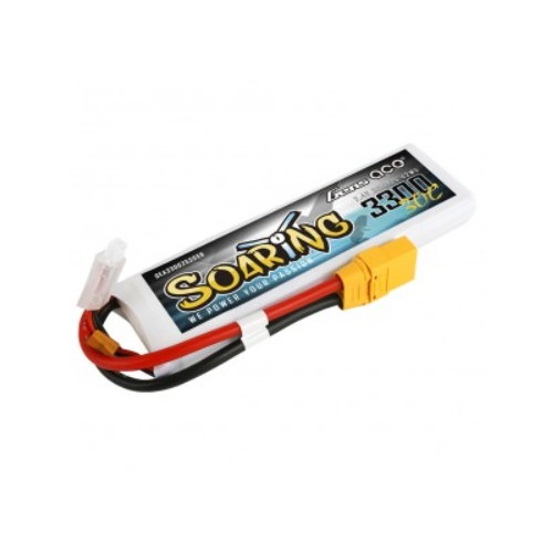 Gens ace Soaring 4000mAh 7.4V 30C 2S1P Lipo Battery Pack with XT90 plug Gens ace Soaring 4000mAh 7.4V 30C 2S1P Lipo Battery Pack with XT90 plug