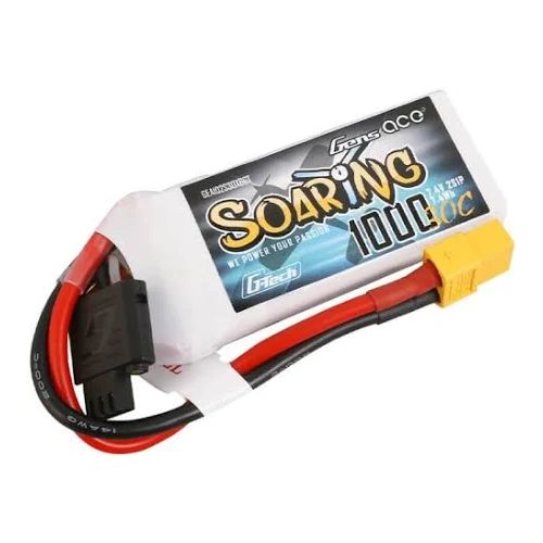 Gens ace G-Tech Soaring 2200mAh 11.1V 30C 3S1P Lipo Battery Pack with XT60 Plug Gens ace G-Tech Soaring 2200mAh 11.1V 30C 3S1P Lipo Battery Pack with XT60 Plug